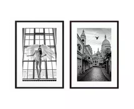 Набор постеров Балет №9 (Белый, 50)