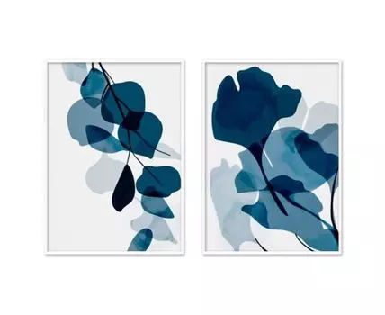 Набор постеров Цветы №43