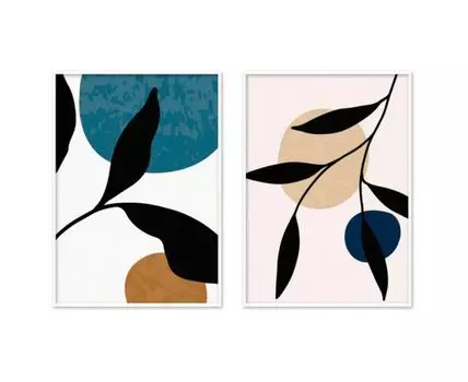 Набор постеров Цветы №47