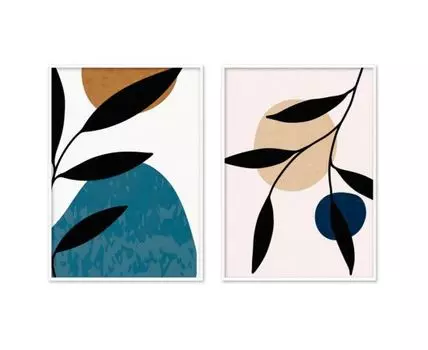 Набор постеров Цветы №50