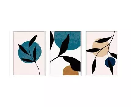 Набор постеров Цветы №60