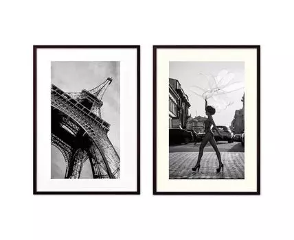 Набор постеров Fashion №24 (Белый, 40)