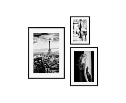 Набор постеров Fashion №60 (Белый)