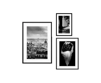 Набор постеров Fashion №63 (Белый)