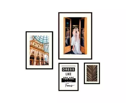Набор постеров Fashion №98 (Бежевый)