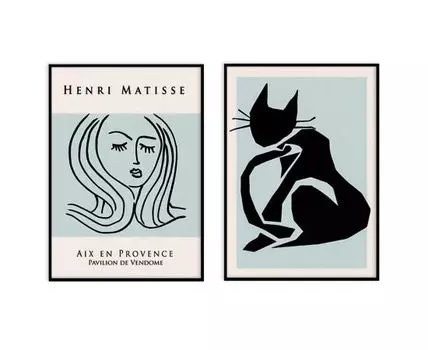 Набор постеров Матисс №28