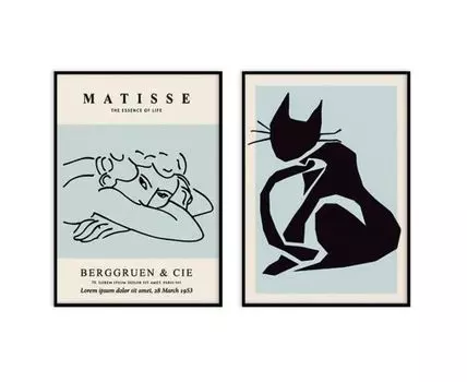 Набор постеров Матисс №30