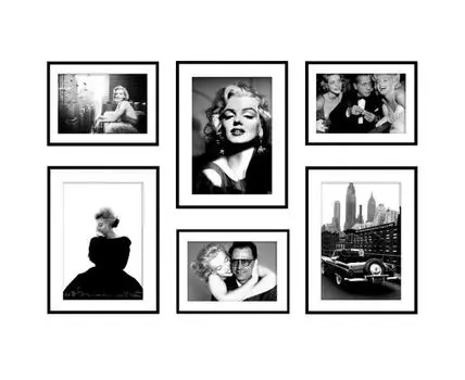 Набор постеров Мерилин Монро №4 (Белый)