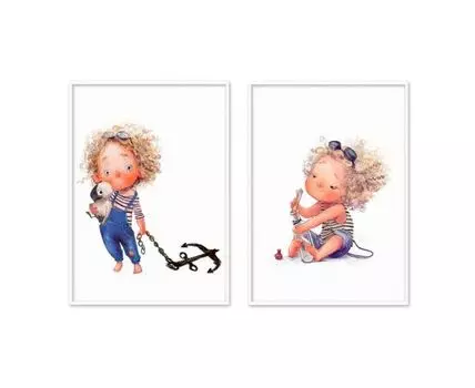 Набор постеров Морячок №10