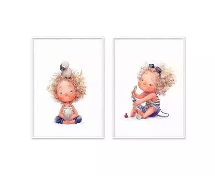 Набор постеров Морячок №13