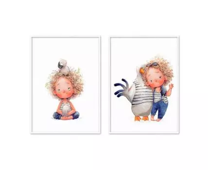 Набор постеров Морячок №14