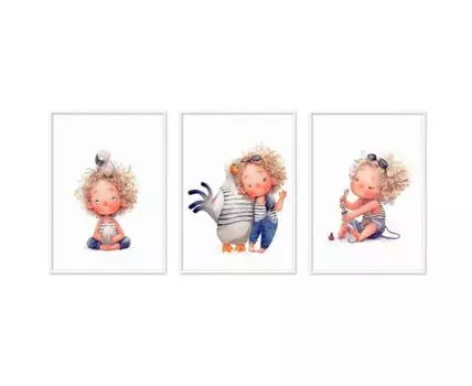 Набор постеров Морячок №17