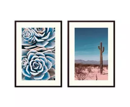 Набор постеров Природа №102 (Голубой)