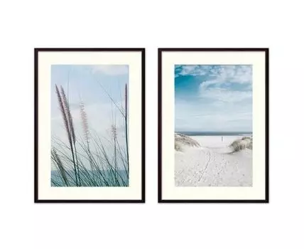 Набор постеров Природа №120 (Голубой)