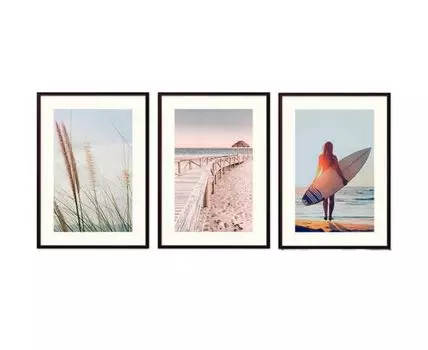 Набор постеров Природа №178 (Красный)