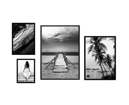 Набор постеров Природа №190 (Белый)