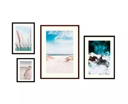 Набор постеров Природа №223 (Голубой)