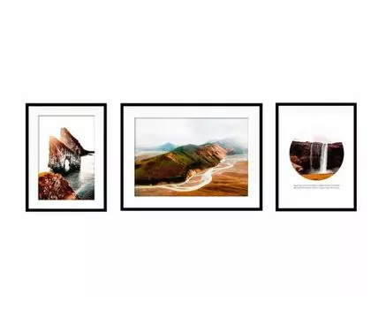 Набор постеров Природа №239 (Красный)