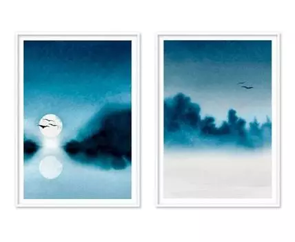 Набор постеров Природа №328, 2 шт.