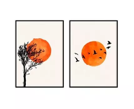 Набор постеров Природа №335