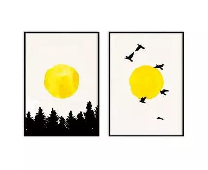 Набор постеров Природа №336