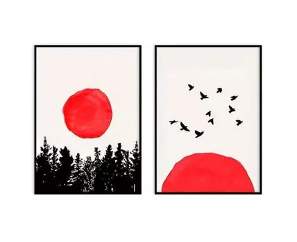 Набор постеров Природа №340