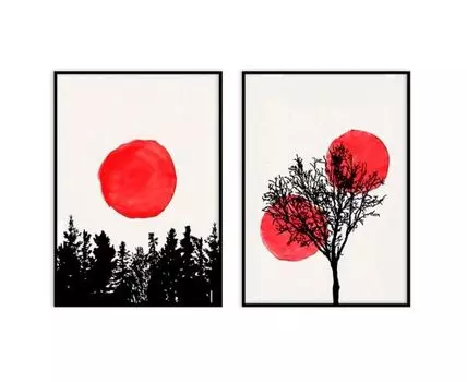 Набор постеров Природа №341