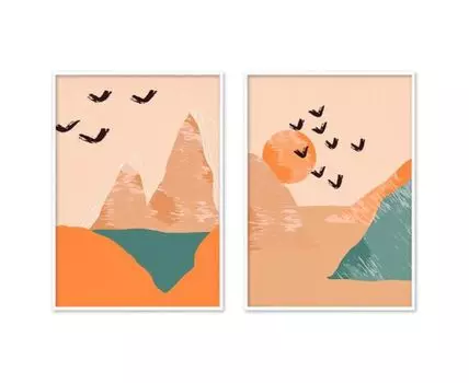 Набор постеров Природа №343