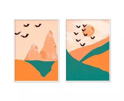 Набор постеров Природа №344