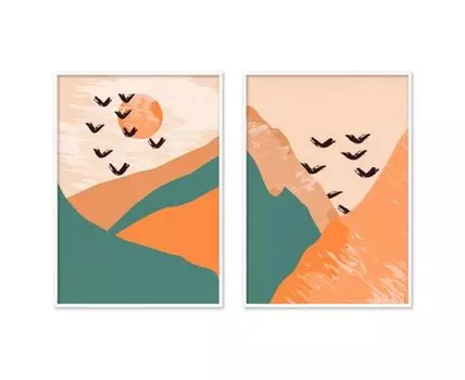 Набор постеров Природа №345