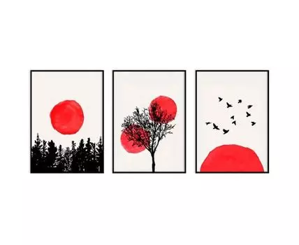 Набор постеров Природа №359