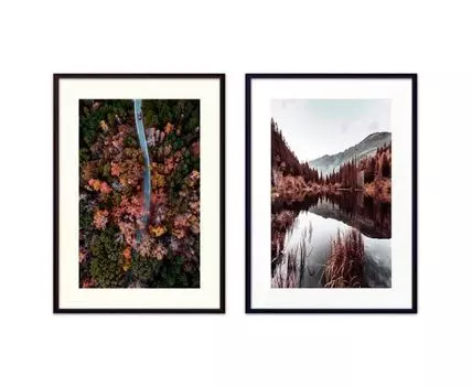 Набор постеров Природа №47 (Коричневый)