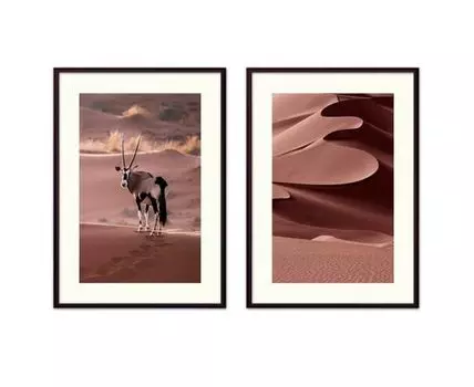 Набор постеров Природа №90 (Красный)