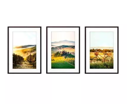 Набор постеров Прованс №7 (Зеленый)