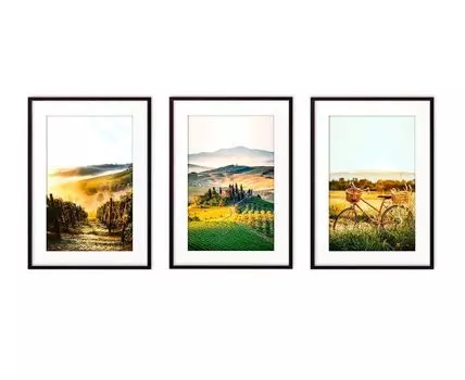 Набор постеров Прованс №7 (Зеленый)