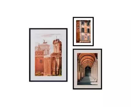 Набор постеров Рим №26 (Бежевый)