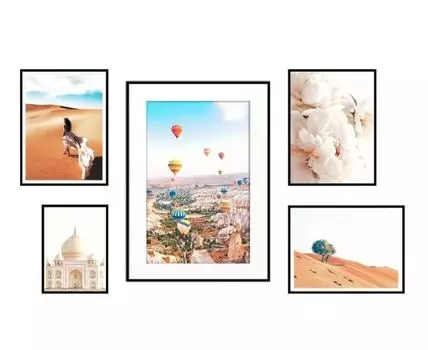 Набор постеров Восток №11 (Бежевый)