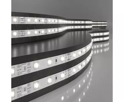 Набор светодиодной ленты 12V 4,8W 60Led 2835 IP20 дневной белый, 5м