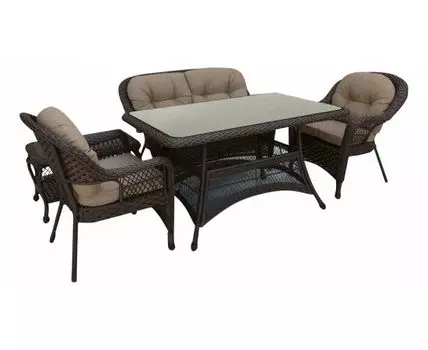 Набор уличный T130Br/LV520BB-Brown/Beige