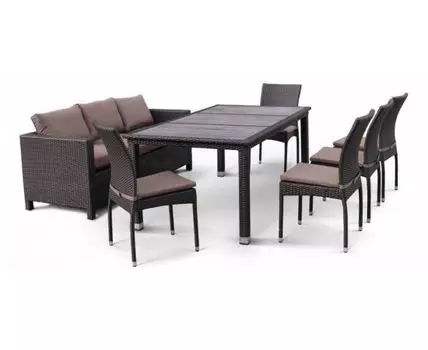 Набор уличный T347/S65A/Y380A-W53 Brown 8PCS