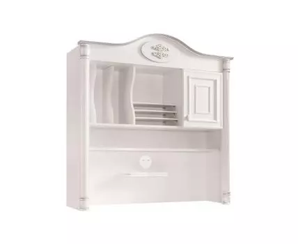 Надстройка к письменному столу Romantic (Белый, 117)