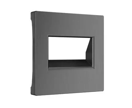 Накладка для двойной розетки Еthernet RJ-45 Werkel WL04-RJ45+RJ45-CP