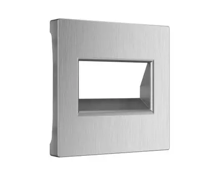 Накладка для двойной розетки Еthernet RJ-45 Werkel WL09-RJ45+RJ45-CP