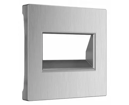 Накладка для розетки Ethernet RJ-45 Werkel серебро W1191109