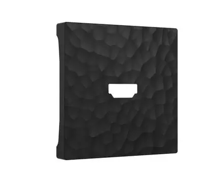 Накладка для розетки HDMI (черный) Hummer