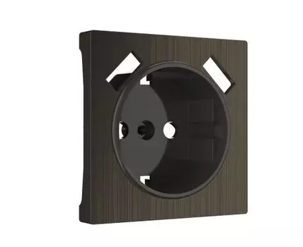 Накладка для USB розетки Overlay Media WL12-USB-CP