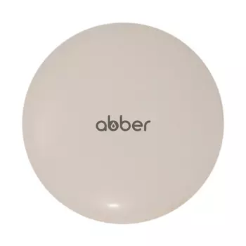Накладка на слив для раковины ABBER AC0014MBE светло-бежевая матовая, керамика