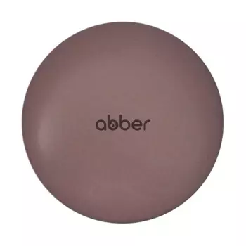 Накладка на слив для раковины ABBER AC0014MC коричневая матовая, керамика