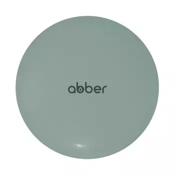 Накладка на слив для раковины ABBER AC0014MCG светло-зеленая матовая, керамика