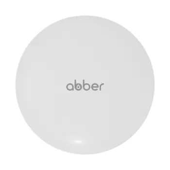 Накладка на слив для раковины ABBER AC0014MW белая матовая, керамика